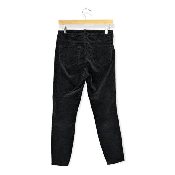 L'AGENCE Margot Velvet High-Rise Tuxedo Stripe Skinny Jeans Size 27 - Picture 2 of 9